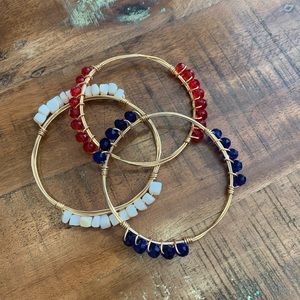 🇺🇸 Artisan Bangle Bracelet Set